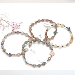 [813651] 컷팅천연보석알 컷팅로즈골드헤미타이트/ 6mm/ RN